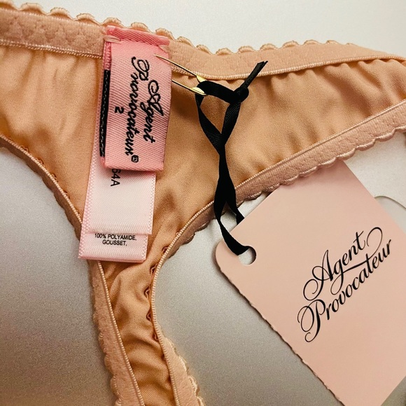 NWT Agent Provocateur Helene thong panties bottom - Picture 7 of 7
